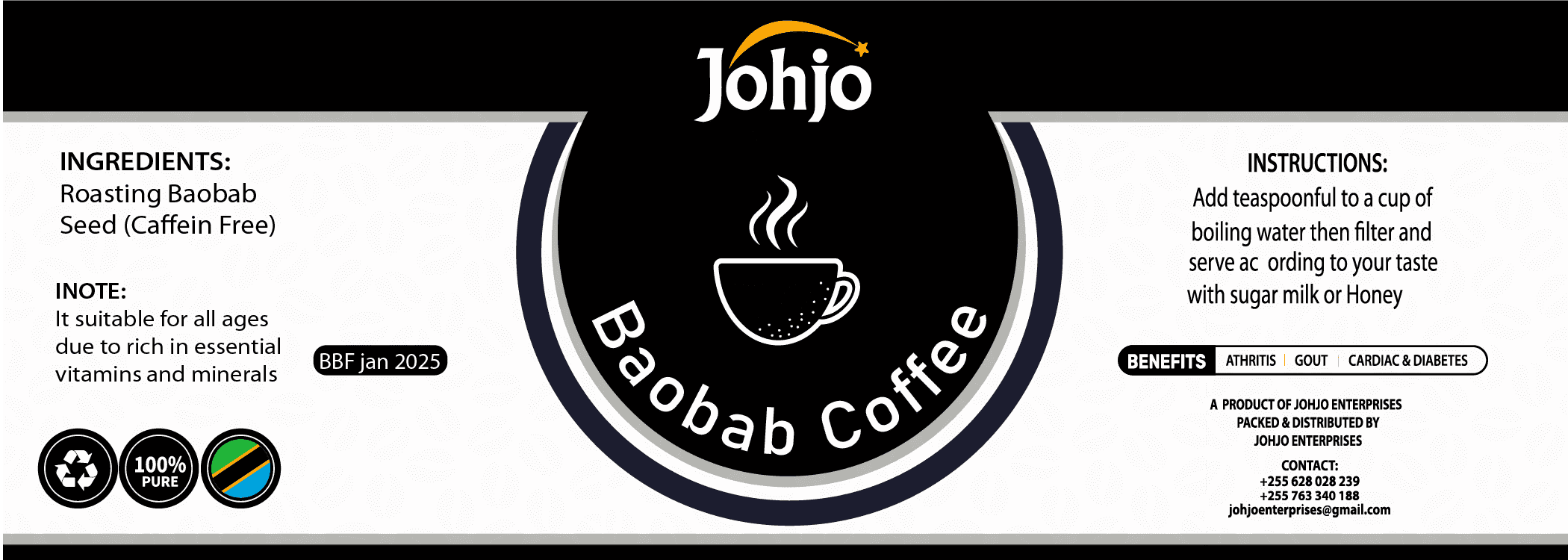 product sticker